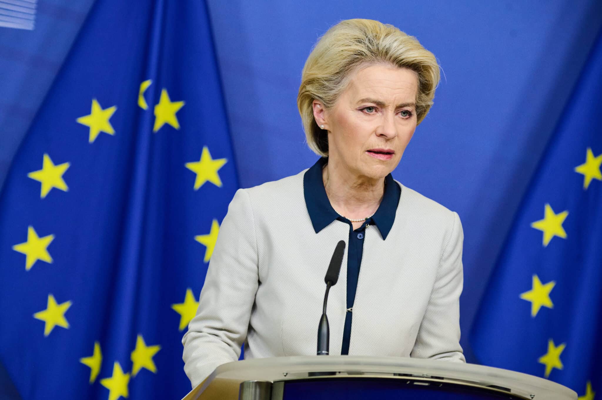 Ursula von der Leyen, presidenta de la Comisión Europea