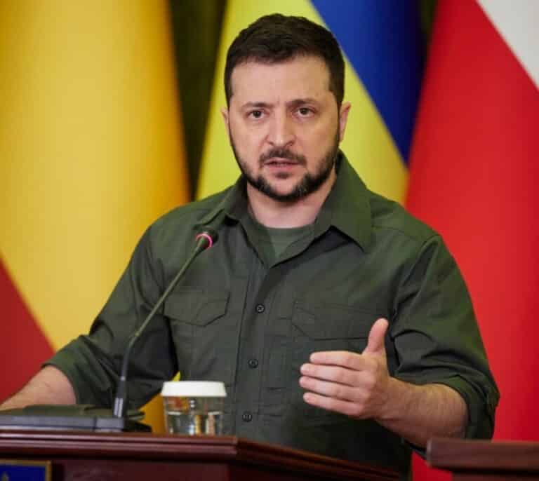 Zelenski, sobre Eurovisión 2023: "Haremos todo lo posible para que se celebre en Mariúpol"