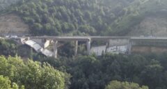 Se desploma otro tramo del viaducto de la A-6, entre León y Galicia