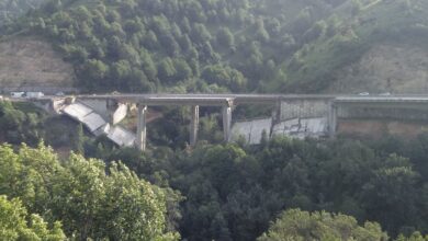 Se desploma otro tramo del viaducto de la A-6, entre León y Galicia