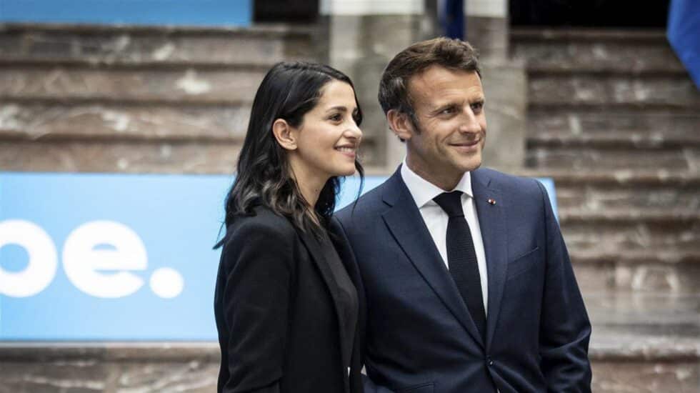 La presidenta de Cs, Inés Arrimadas, en una reunión con la familia liberal europea en Bruselas, el 23 de junio.