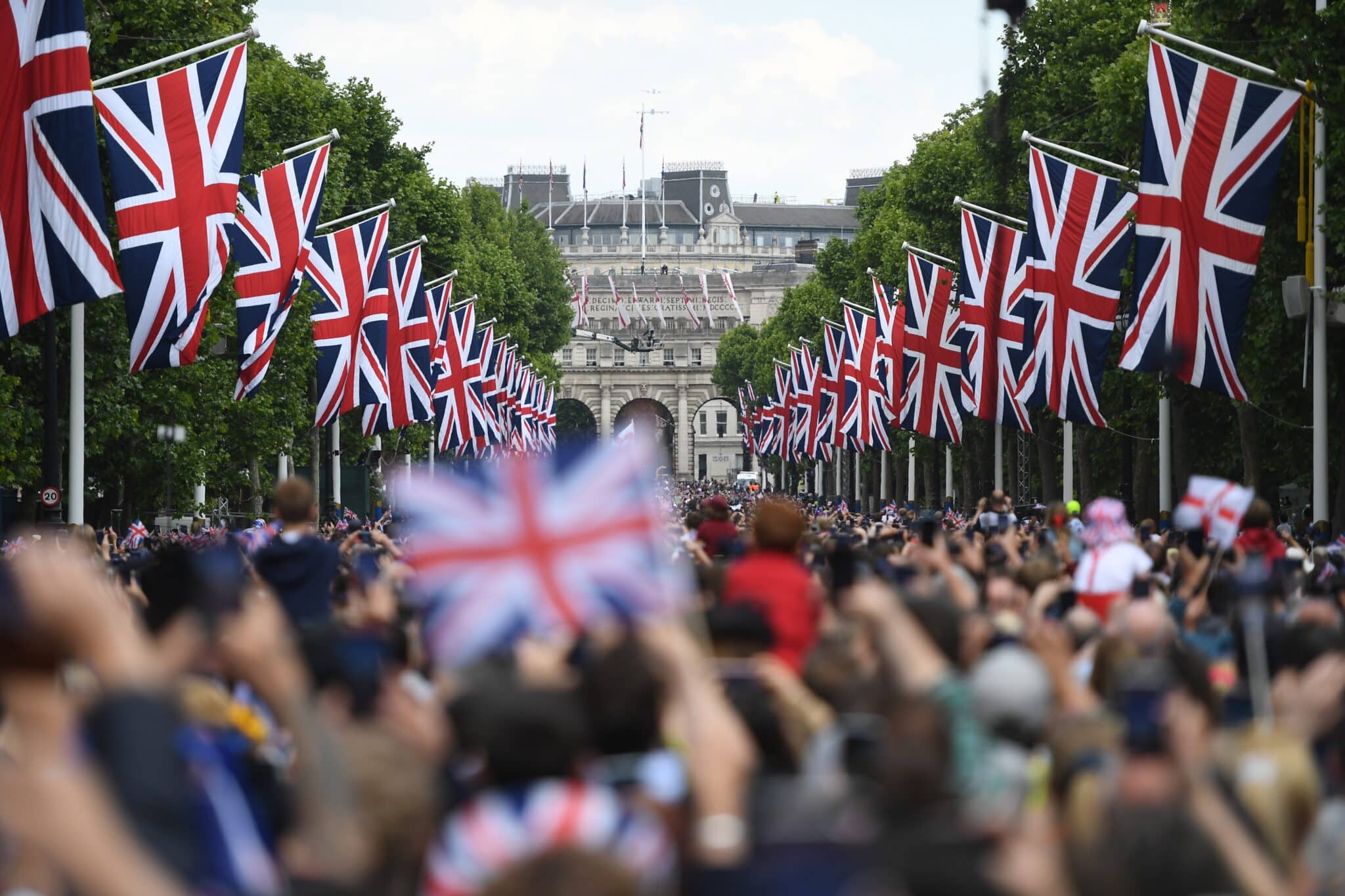 Jubileo de Platino en Londres.