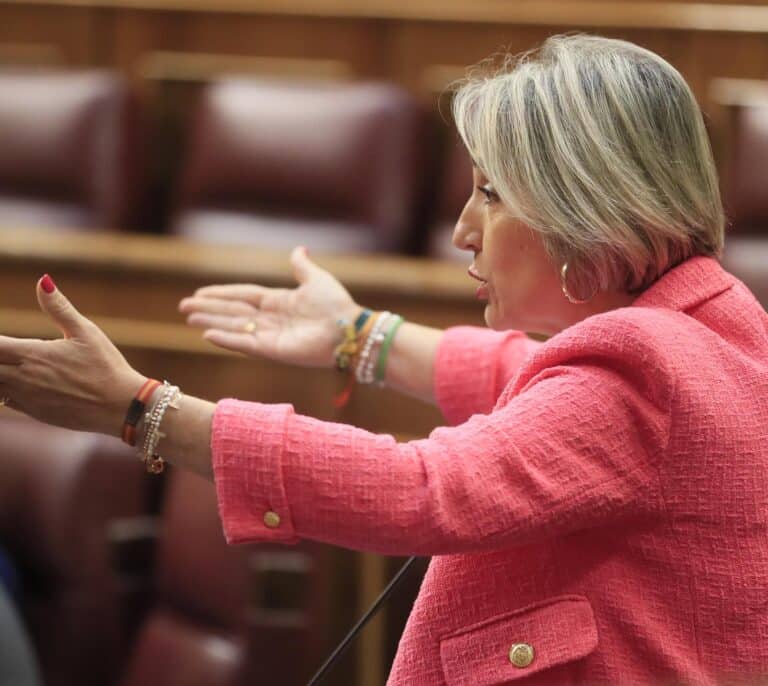 Inés Cañizares (Vox) toma el relevo de Olona contra Yolanda Díaz en el Congreso