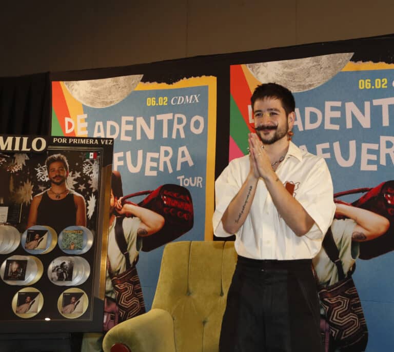 Camilo, artista Internacional que más entradas vendió en España en 2021: "No sueño desde la ambición"