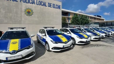 La policía detiene a cuatro jóvenes en Elche por realizar tocamientos a una menor de 16