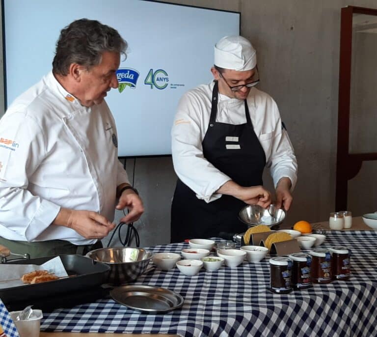 Esment Fundació se une al chef Koldo Royo para elaborar recetas con productos de La Fageda