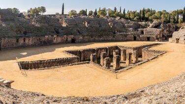 Una intervención en el anfiteatro de Itálica revela que sus cloacas siguen funcionando