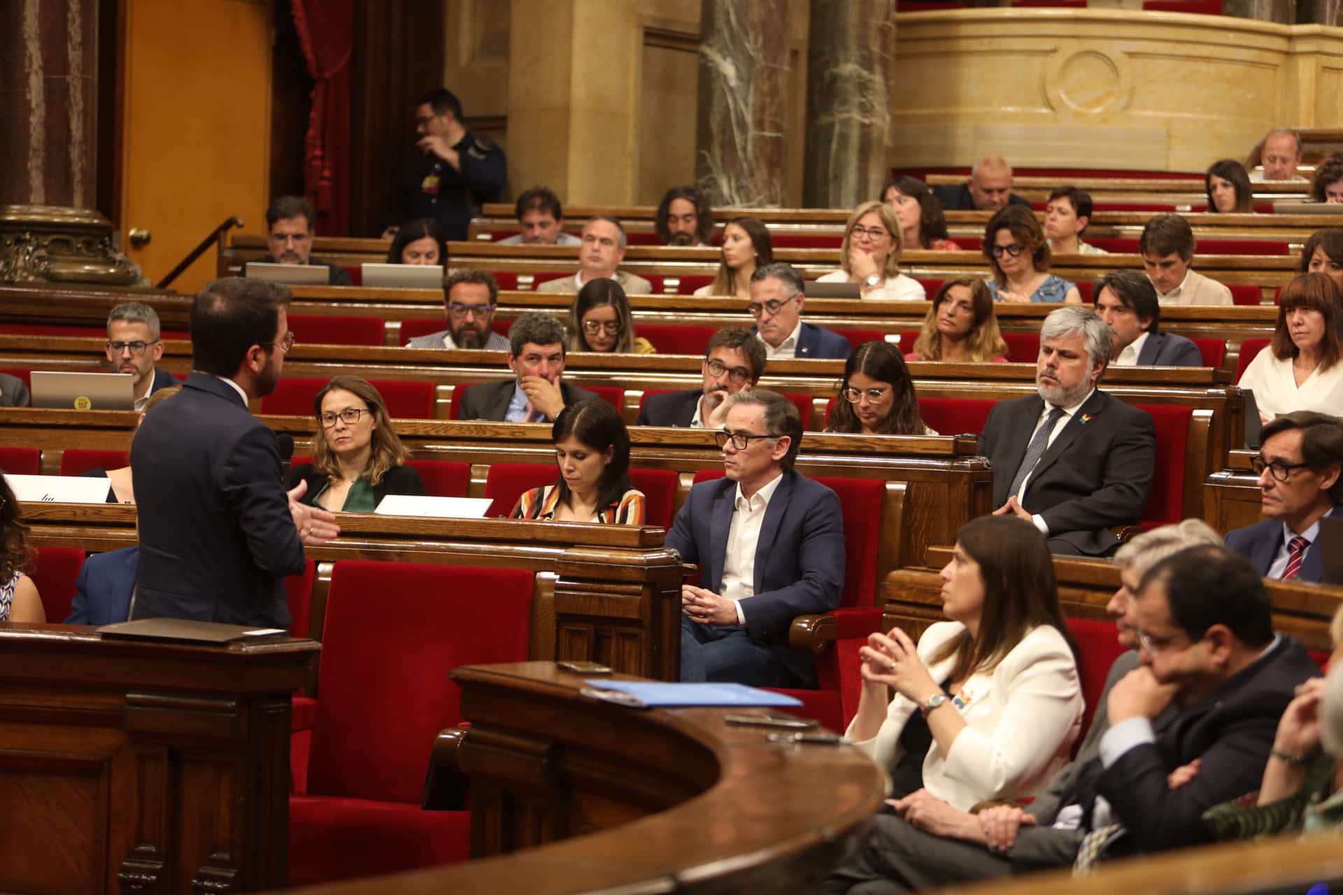 Aragonès avisa que la reunión de la mesa será "la primera de unas cuantas rondas de negociación"