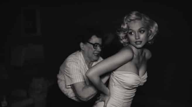 Blonde. Ana de Armas como Marilyn Monroe.