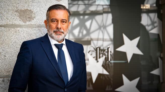 Enrique López, consejero de Justicia de la Comunidad de Madrid, en una entrevista con El Independiente