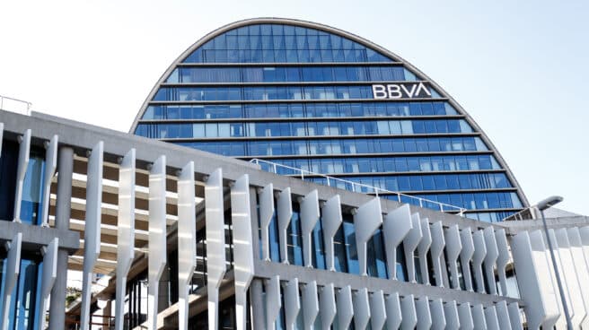 La Ciudad BBVA, sede corporativa del Grupo Banco Bilbao Vizcaya Argentaria en España.