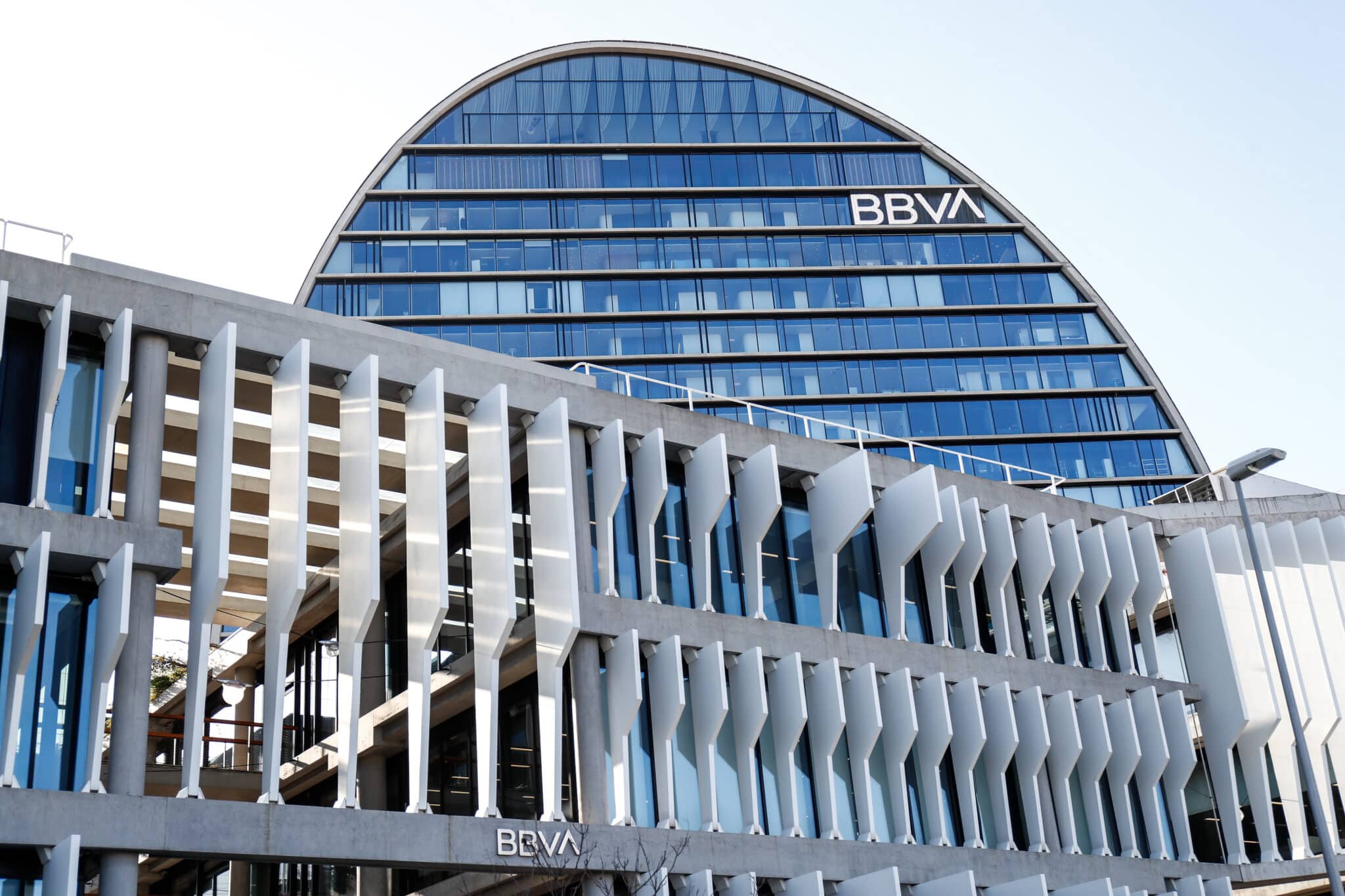 La Ciudad BBVA, sede corporativa del Grupo Banco Bilbao Vizcaya Argentaria en España.