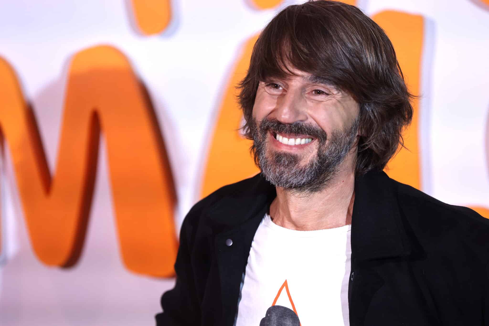 Santi Millán, actor y presentador, en el photocall de la presentación de la película "Tipos Malos"