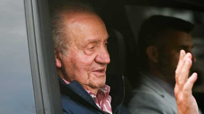El Rey Don Juan Carlos sale de la Zarzuela en su última visita a España El Rey Don Juan Carlos I sale de la Zarzuela en su última visita a España
