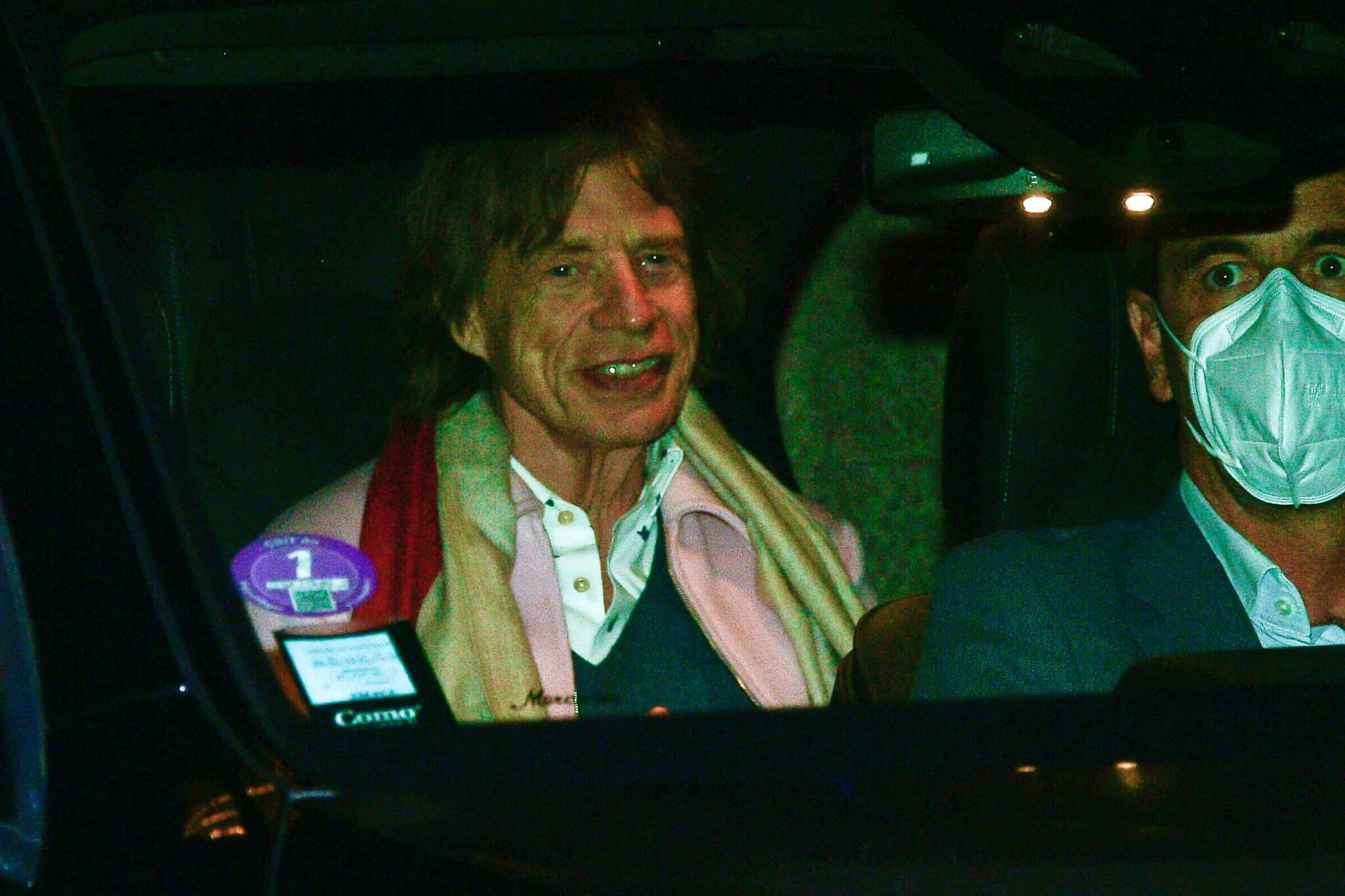 Mick Jagger, en Madrid.