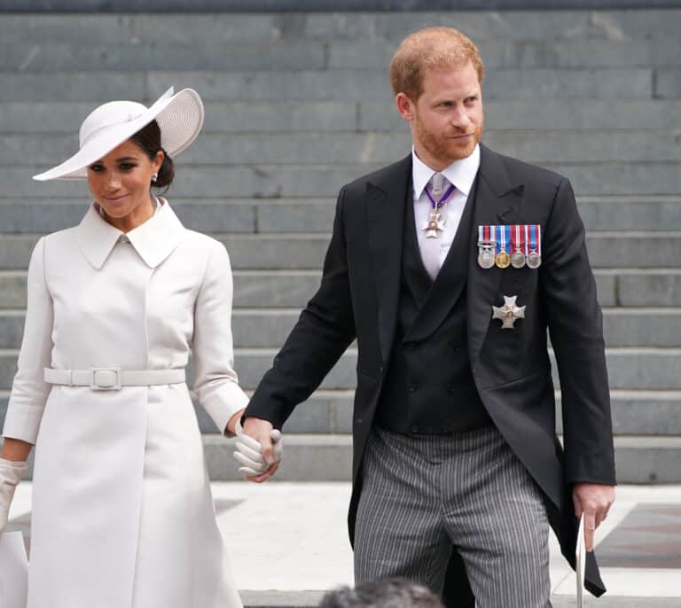 La reaparición de Harry y Meghan en el Jubileo de la reina