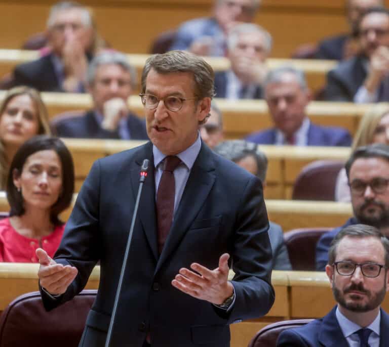 Feijóo obliga a Sánchez a precisar en el Senado si acepta el IVA reducido al gas todo el invierno