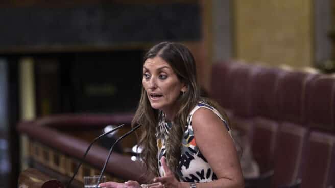 Sara Giménez, diputada de Ciudadanos, en el Congreso. Sara Giménez, diputada de Ciudadanos, en el Congreso.