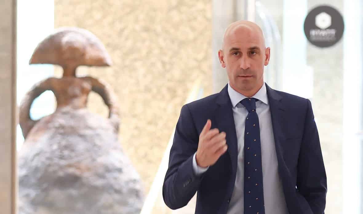 El presidente de la RFEF, Luis Rubiales, en un reciente acto.