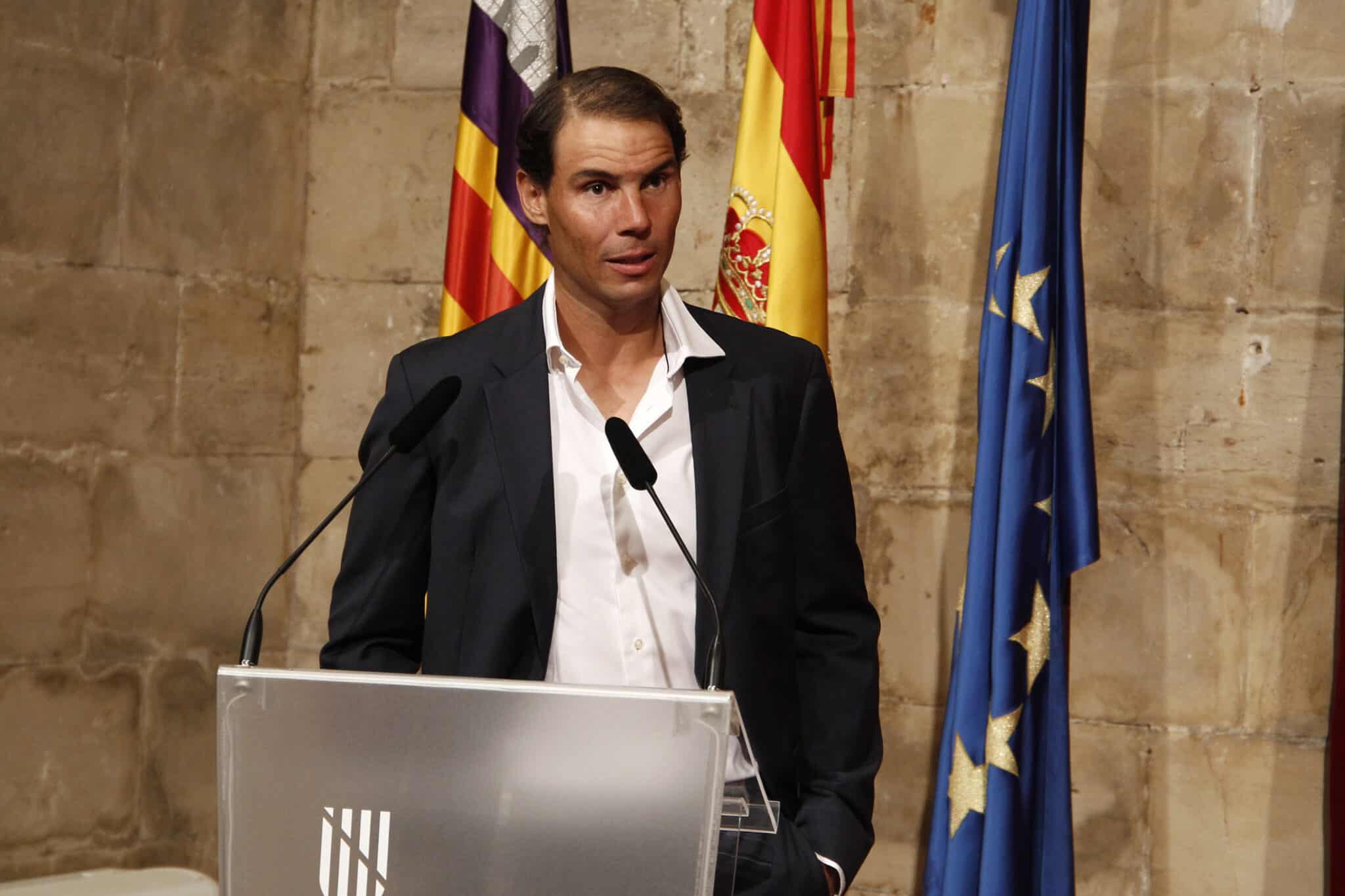 Rafa Nadal, en Palma de Mallorca.