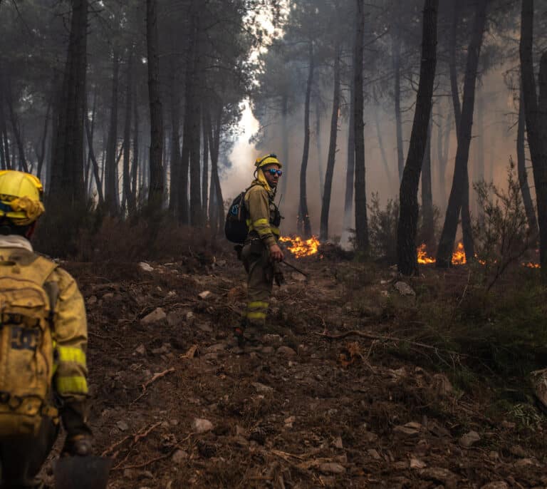 El incendio de Zamora arrasa ya unas 5.000 hectáreas y sigue en nivel dos de peligrosidad