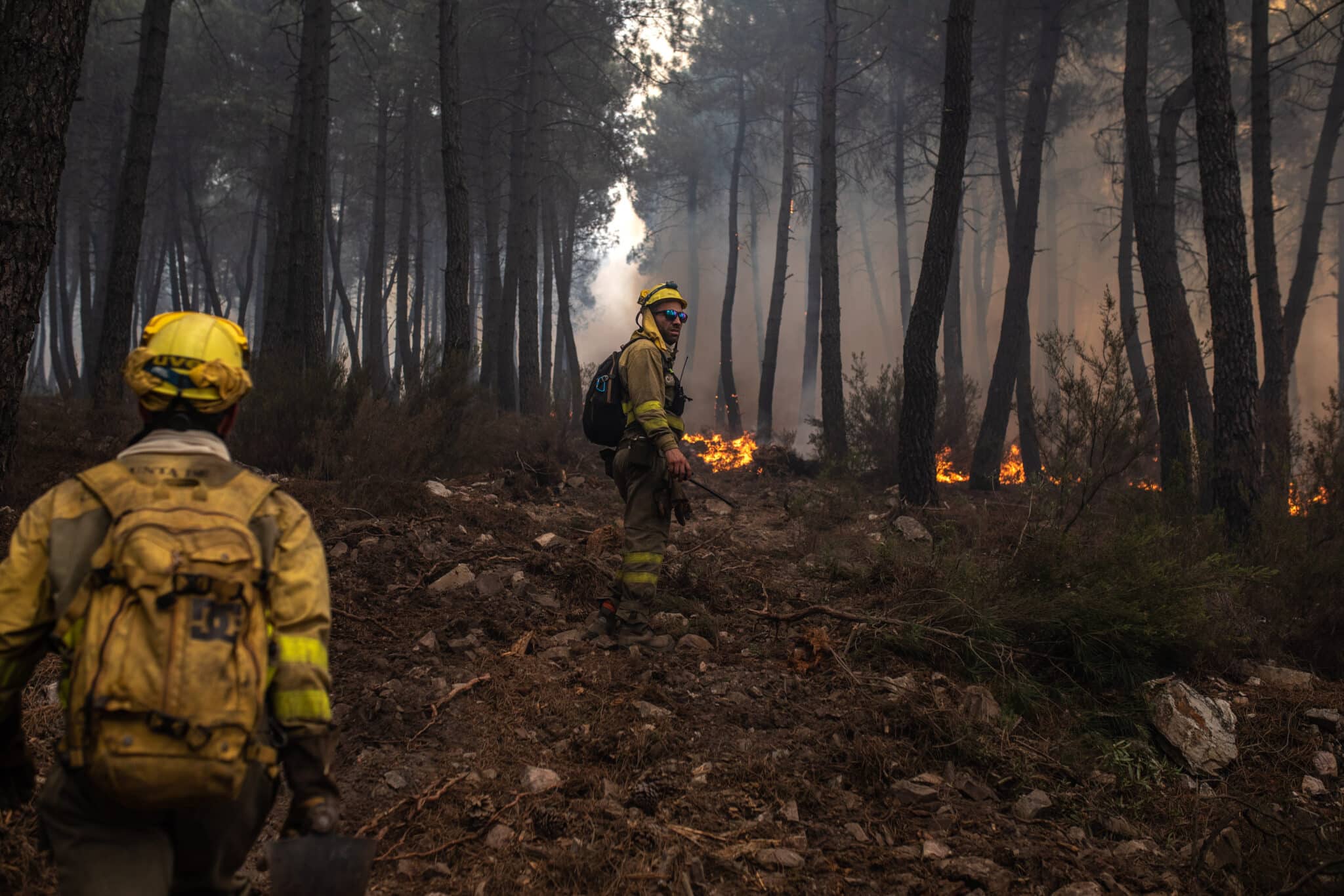 El incendio de Zamora arrasa ya unas 5.000 hectáreas y sigue en nivel dos de peligrosidad