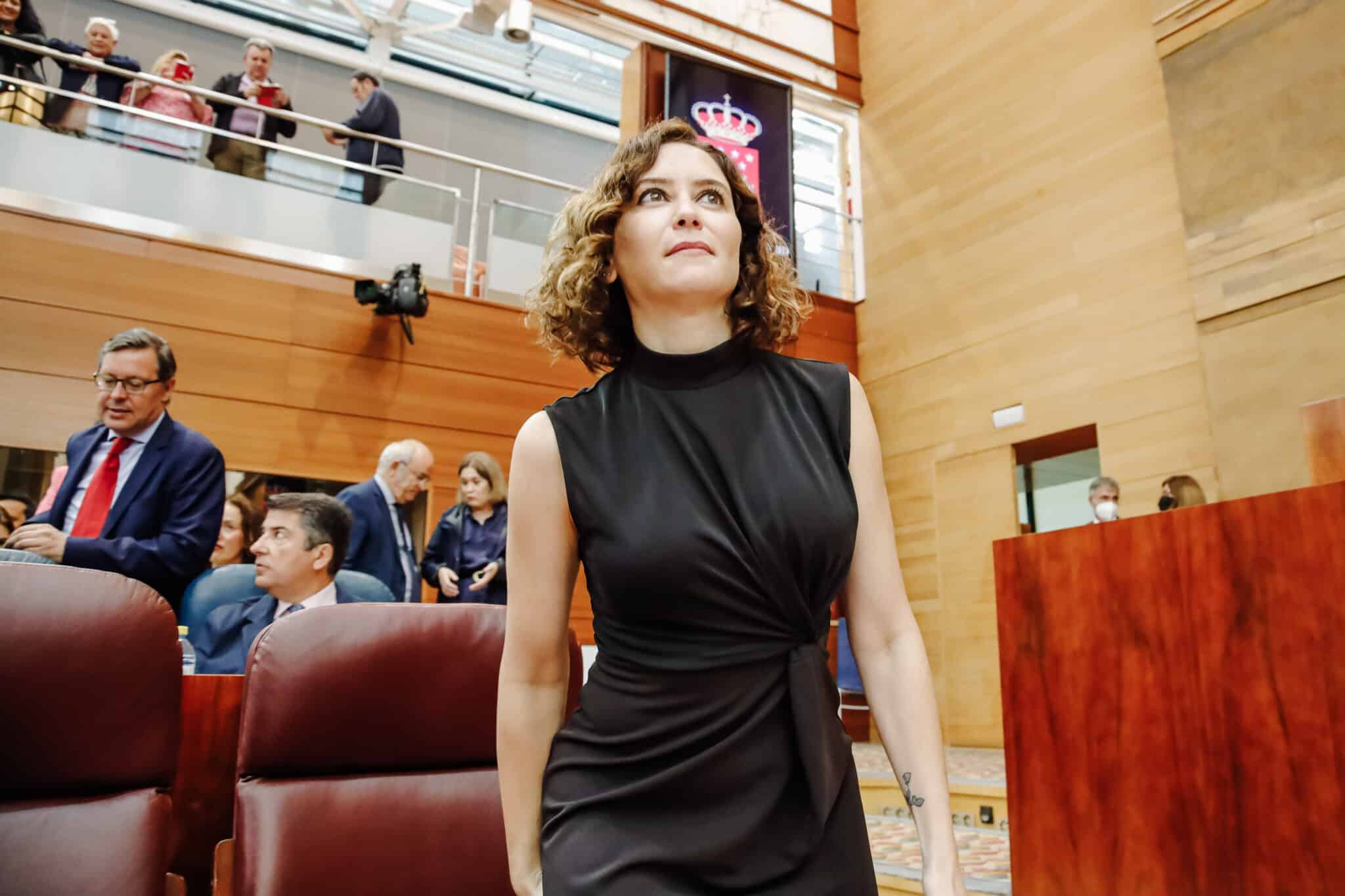 La presidenta de la Comunidad de Madrid, Isabel Díaz Ayuso