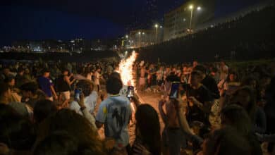 Detienen a dos personas por abusos sexuales en la noche de San Juan en A Coruña