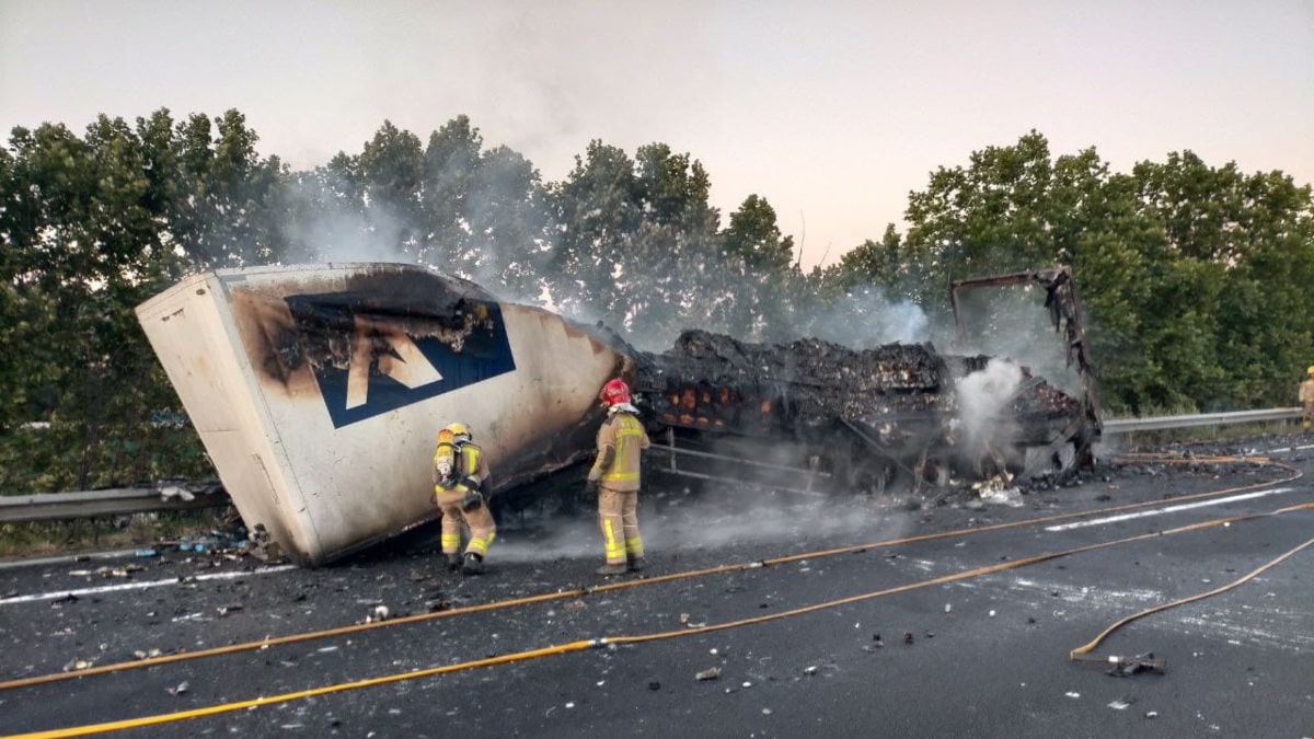 Una muerta y dos heridos en un accidente en la AP-7 a la altura de Castellet