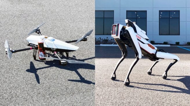 GXO-drones Dron de GXO