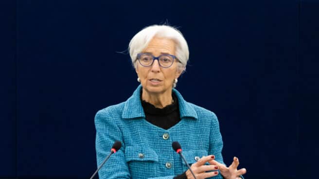 Christine Lagarde, presidenta del BCE