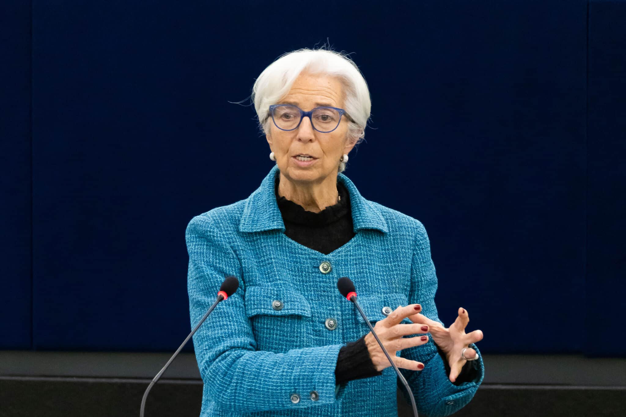 Christine Lagarde, presidenta del BCE