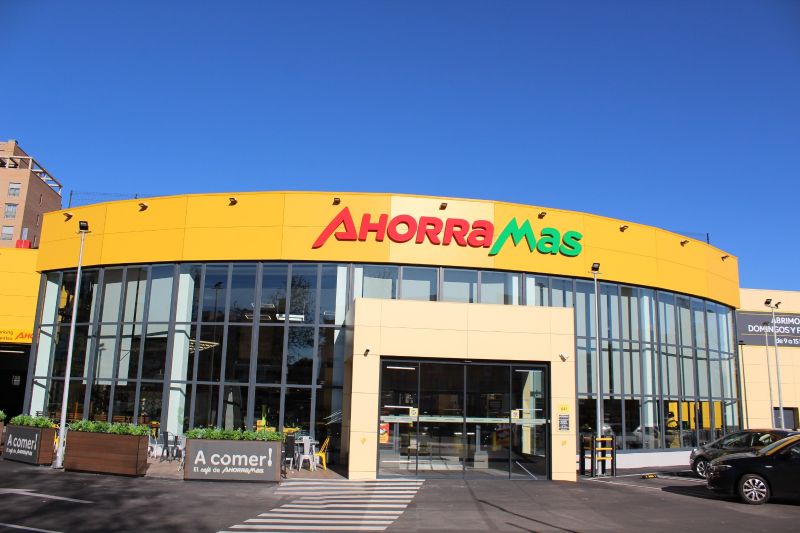 Un supermercado de Ahorramas.