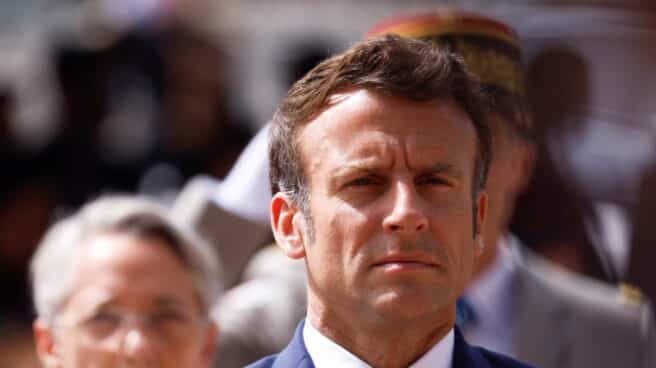El presidente francés, Emmanuel Macron, pierde la mayoría Emmanuel Macron y Élisabeth Borne