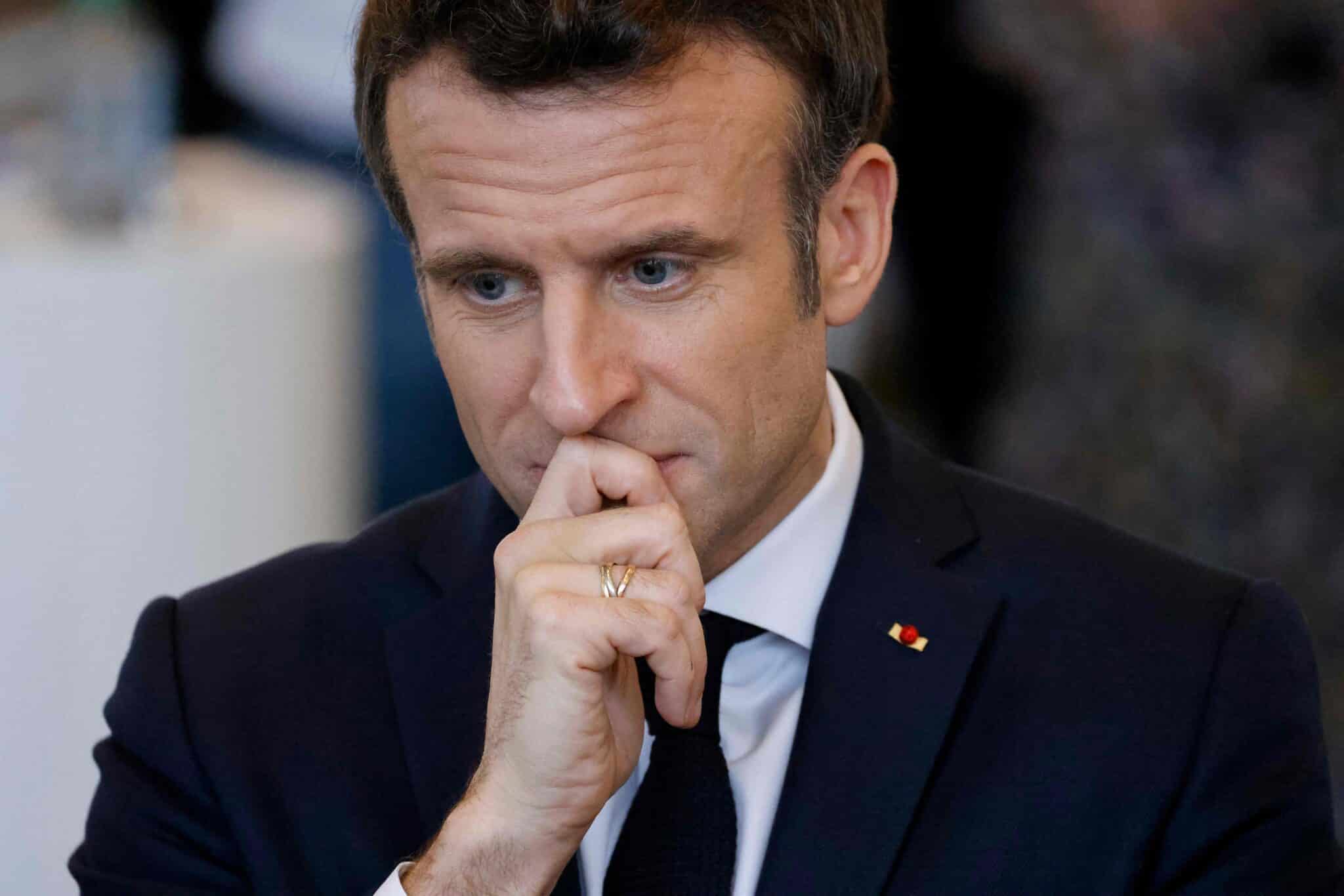 El presidente francés, Emmanuel Macron