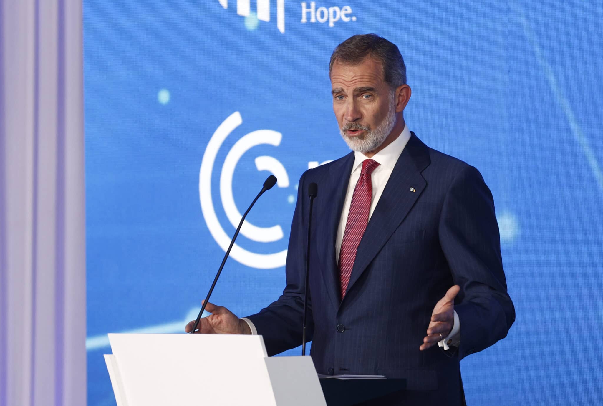 El Rey de España, Felipe VI, en Ifema