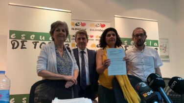 AEB pide a la justicia que pregunte a los colegios catalanes qué asignaturas imparten en castellano