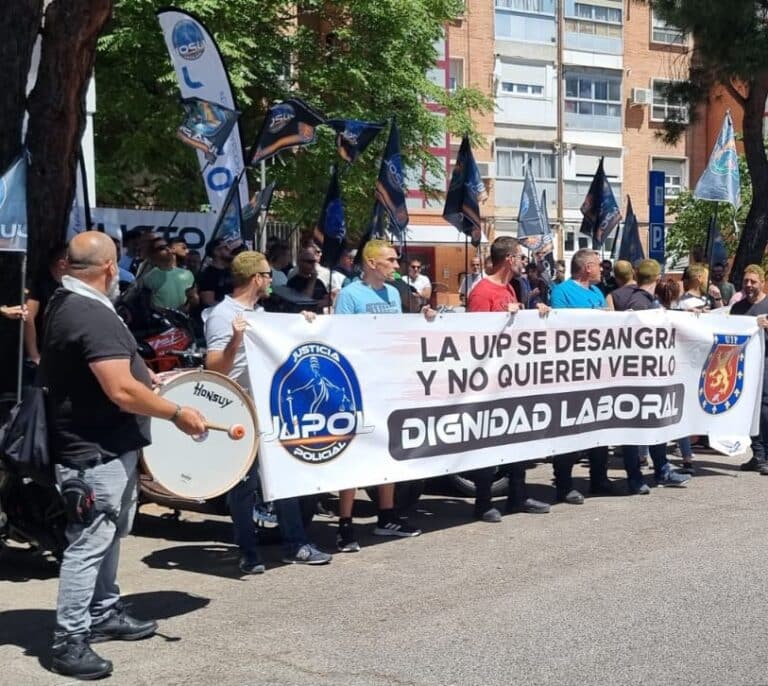 Jupol denuncia las "paupérrimas condiciones" de los antidisturbios en vísperas de la cumbre de la OTAN