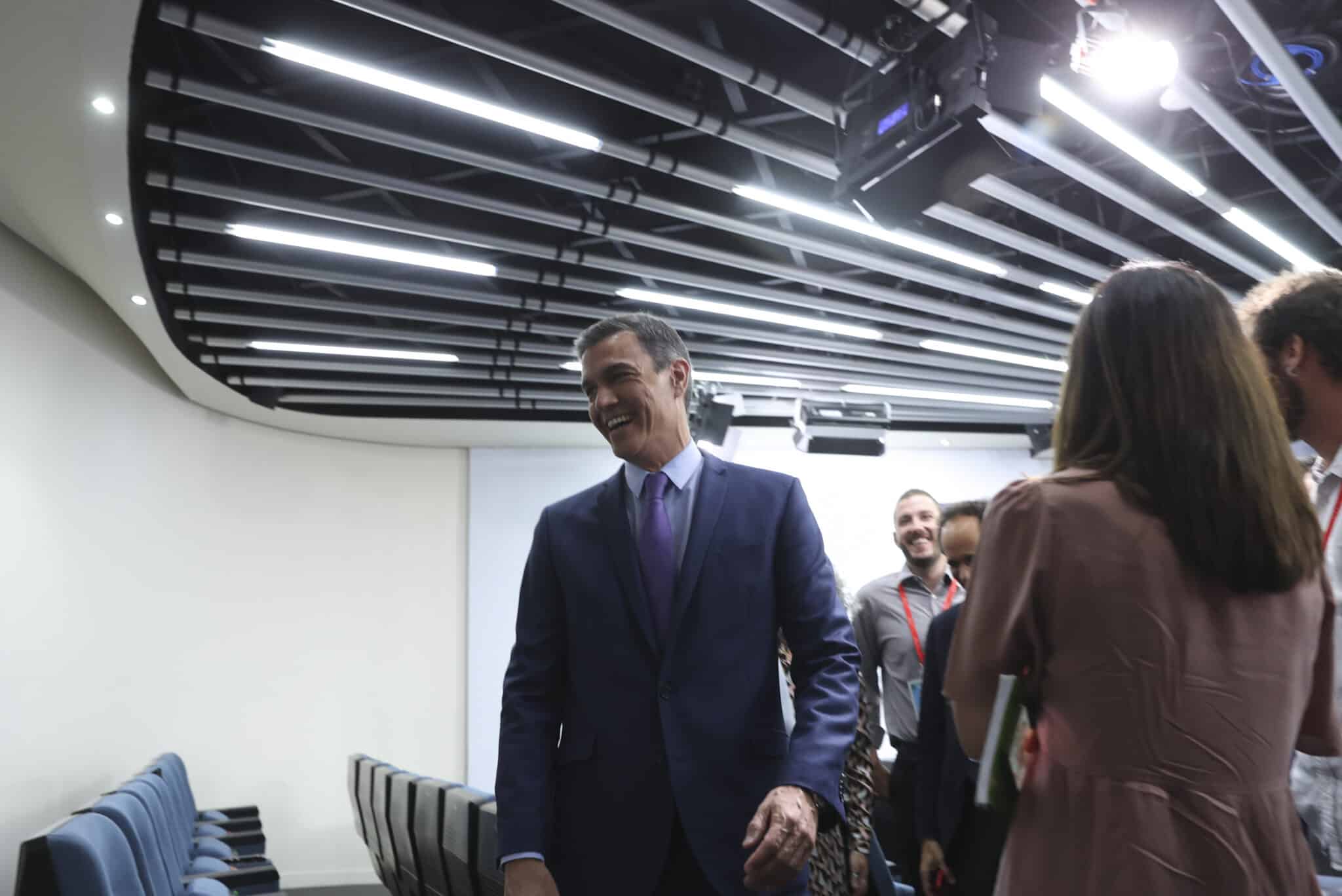 Pedro Sánchez, en La Moncloa.