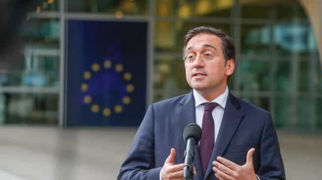 España vs Argelia... ¿Quién tiene más que perder? El ministro de Exteriores, José Manuel Albares, tras reunirse con la Comisión Europea en Bruselas