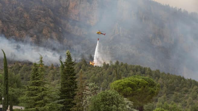 Los incendios de Artesa de Segre y Corbera d'Ebre superan las 700 hectáreas