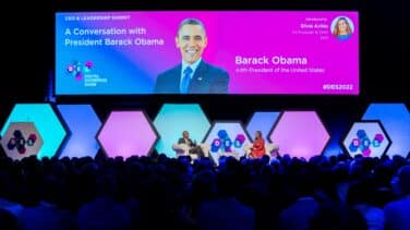 Golf, tecnología y 2.000 euros por verle: así fueron las 48 horas en las que Obama revolucionó Málaga
