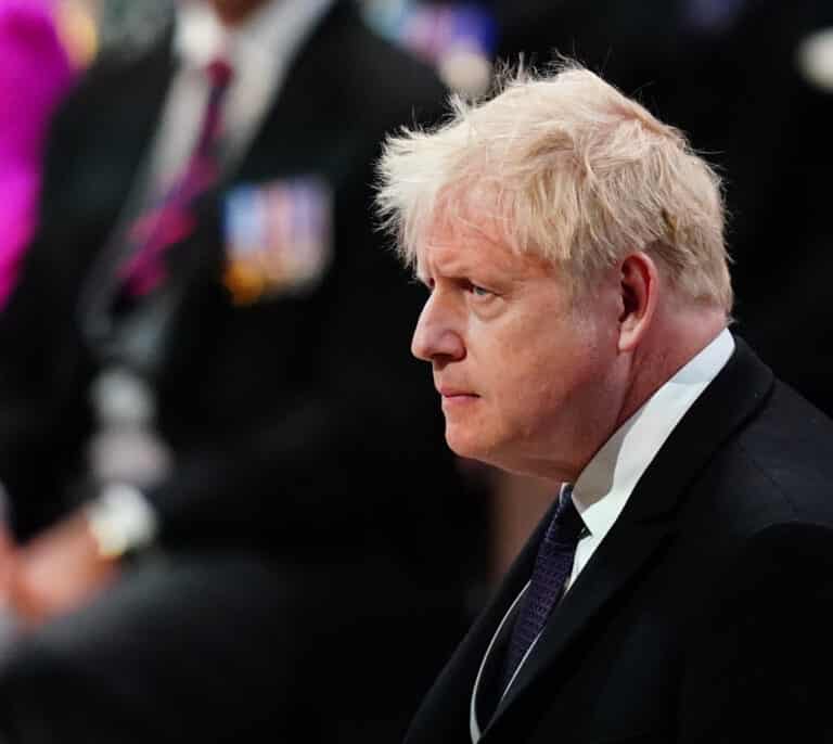 Boris Johnson hará frente hoy a una moción de confianza por el Partygate