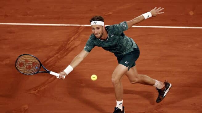 El noruego Casper Ruud, rival de Rafael Nadal en la final de Roland Garros El noruego Casper Ruud, rival de Rafael Nadal en la final de Roland Garros