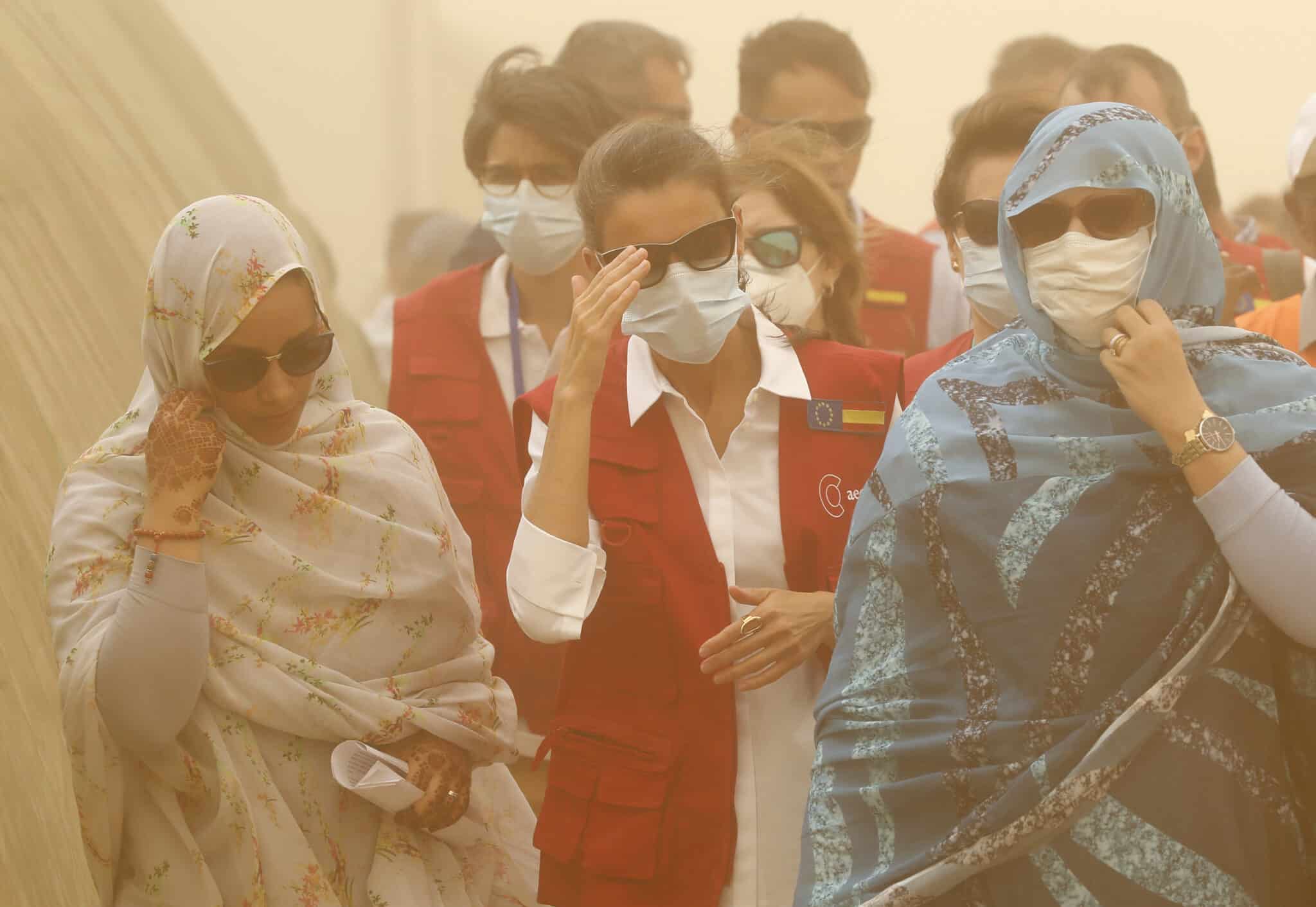 La reina Letizia, en Nuakchot (Mauritania).