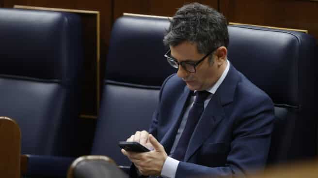 El Ministro Félix Bolaños en el Congreso de los Diputados