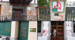 Atacan con la 'Z' de Putin y símbolos comunistas cuatro sedes del PNV