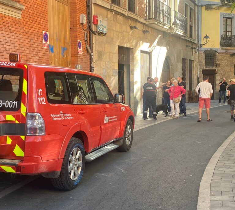 Explosión en Gazteluleku, 'templo' sanferminero, a una semana del chupinazo