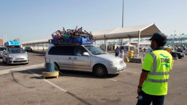 Se duplica la llegada de vehículos a Ceuta en la Operación Paso del Estrecho