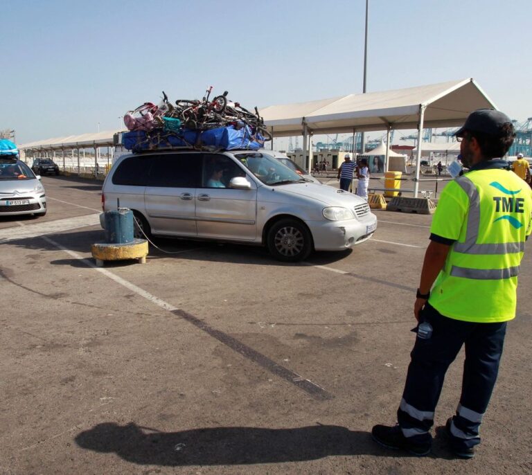 Se duplica la llegada de vehículos a Ceuta en la Operación Paso del Estrecho